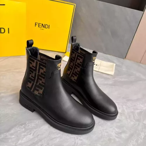 Replica Fendi Fashion Boots For Women #1382320 $115.00 USD for Wholesale