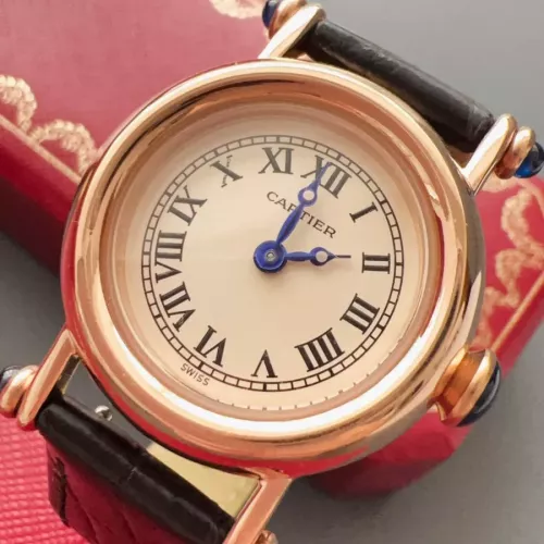 Replica Cartier AAA Quality Watches In Rose Gold For Women #1382432 $172.00 USD for Wholesale