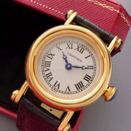 Replica Cartier AAA Quality Watches In Gold For Women #1382435 $172.00 USD for Wholesale