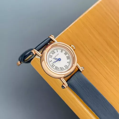 Cheap Cartier AAA Quality Watches In Navy For Women #1382440, $$135.00 USD On Cartier AAA Quality Watches