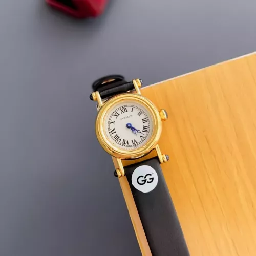 Cheap Cartier AAA Quality Watches In Black For Women #1382442, $$135.00 USD On Cartier AAA Quality Watches