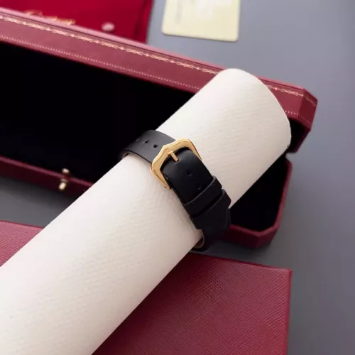Replica Cartier AAA Quality Watches In Black For Women #1382442 $135.00 USD for Wholesale