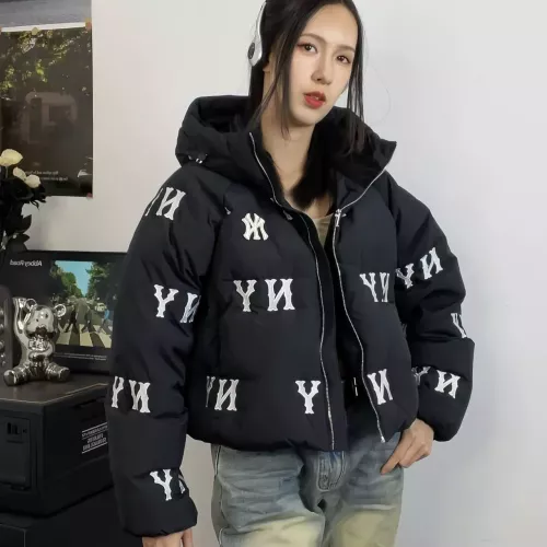 Replica New York Yankees Down Feather Coat Long Sleeved For Women #1382465 $160.00 USD for Wholesale