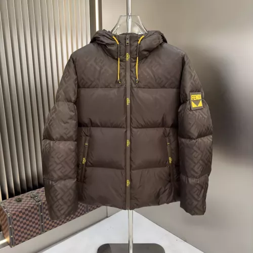 Cheap Fendi Down Feather Coat Long Sleeved For Men #1382497, $$225.00 USD On Fendi Down Feather Coat
