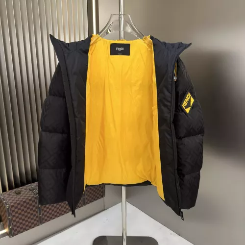 Replica Fendi Down Feather Coat Long Sleeved For Men #1382498 $225.00 USD for Wholesale