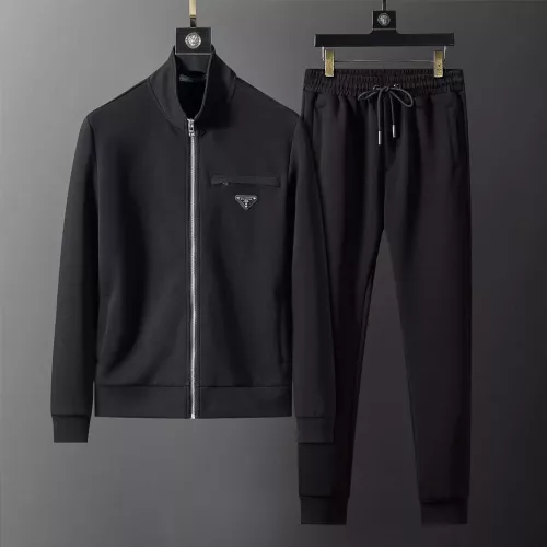 Cheap Prada Tracksuits Long Sleeved For Men #1382694, $$72.00 USD On Prada Tracksuits