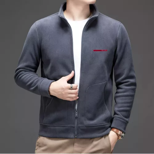 Cheap Prada Jackets Long Sleeved For Men #1382703, $$64.00 USD On Prada Jackets