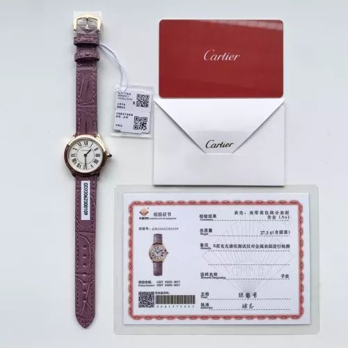 Replica Cartier AAA Quality Watches For Women #1382727 $340.50 USD for Wholesale