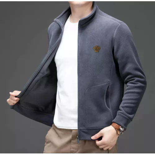 Cheap Versace Jackets Long Sleeved For Men #1382748, $$64.00 USD On Versace Jackets
