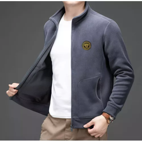 Cheap Versace Jackets Long Sleeved For Men #1382780, $$64.00 USD On Versace Jackets