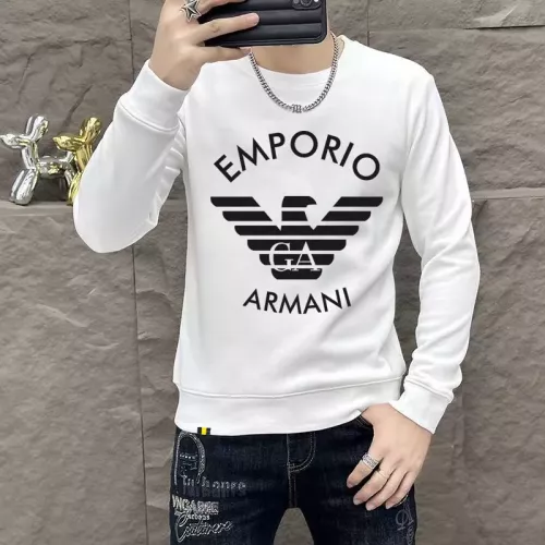 Cheap Armani Hoodies Long Sleeved For Men #1382812, $$48.00 USD On Armani Hoodies