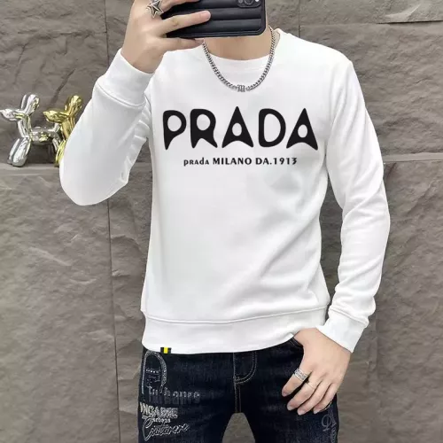 Cheap Prada Hoodies Long Sleeved For Men #1382824, $$48.00 USD On Prada Hoodies