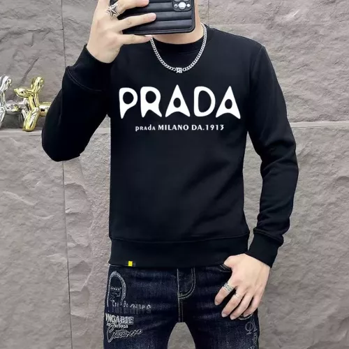 Cheap Prada Hoodies Long Sleeved For Men #1382825, $$48.00 USD On Prada Hoodies
