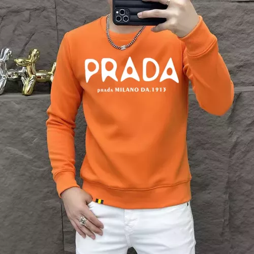 Cheap Prada Hoodies Long Sleeved For Men #1382828, $$48.00 USD On Prada Hoodies