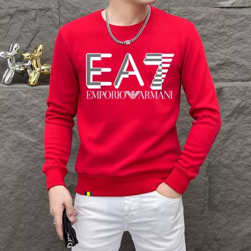 Cheap Armani Hoodies Long Sleeved For Men #1382839, $$48.00 USD On Armani Hoodies