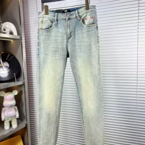 Replica Fendi Jeans For Men #1382853 $68.00 USD for Wholesale