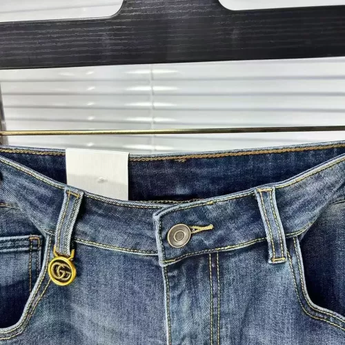 Replica Gucci Jeans For Men #1382858 $68.00 USD for Wholesale