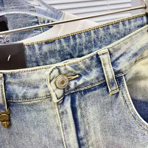 Replica Fendi Jeans For Men #1382868 $68.00 USD for Wholesale