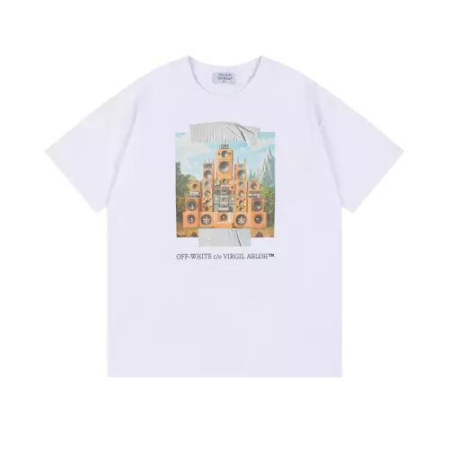 Cheap Off-White T-Shirts Short Sleeved For Unisex #1383200, $$34.00 USD On Off-White T-Shirts