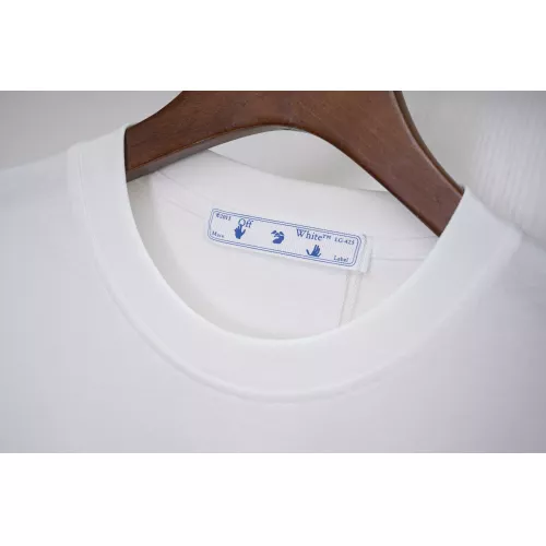 Replica Off-White T-Shirts Short Sleeved For Unisex #1383211 $36.00 USD for Wholesale