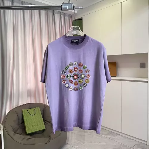 Cheap Balenciaga T-Shirts Short Sleeved For Unisex #1383221, $$45.00 USD On Balenciaga T-Shirts