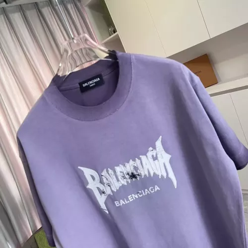 Replica Balenciaga T-Shirts Short Sleeved For Unisex #1383235 $45.00 USD for Wholesale