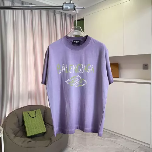 Cheap Balenciaga T-Shirts Short Sleeved For Unisex #1383253, $$45.00 USD On Balenciaga T-Shirts