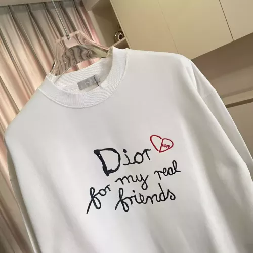 Replica Christian Dior Hoodies Long Sleeved For Unisex #1383274 $60.00 USD for Wholesale