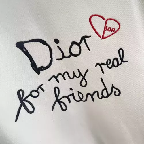 Replica Christian Dior Hoodies Long Sleeved For Unisex #1383274 $60.00 USD for Wholesale