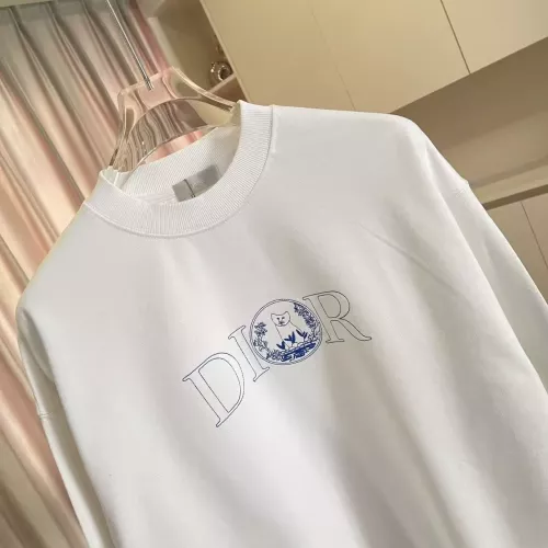 Replica Christian Dior Hoodies Long Sleeved For Unisex #1383277 $60.00 USD for Wholesale