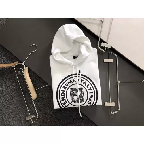 Replica Fendi Hoodies Long Sleeved For Unisex #1383281 $68.00 USD for Wholesale