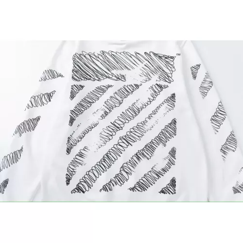 Replica Off-White Hoodies Long Sleeved For Unisex #1383400 $56.00 USD for Wholesale