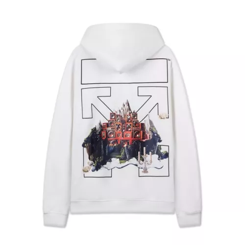 Cheap Off-White Hoodies Long Sleeved For Unisex #1383404, $$56.00 USD On Off-White Hoodies