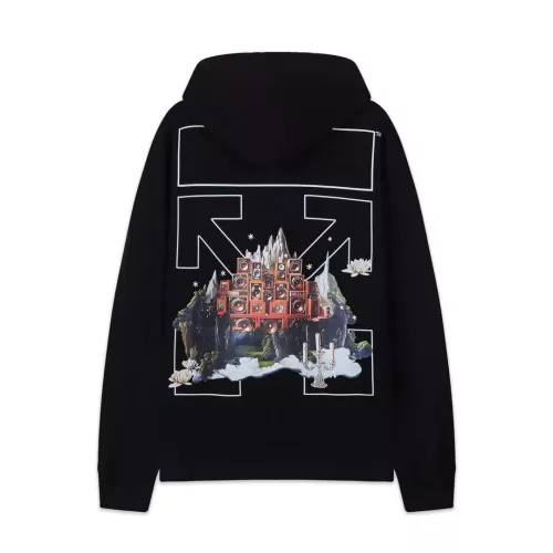 Cheap Off-White Hoodies Long Sleeved For Unisex #1383405, $$56.00 USD On Off-White Hoodies