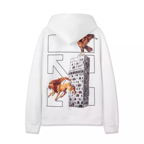 Cheap Off-White Hoodies Long Sleeved For Unisex #1383406, $$56.00 USD On Off-White Hoodies