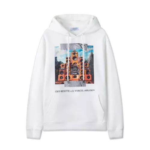 Cheap Off-White Hoodies Long Sleeved For Unisex #1383410, $$56.00 USD On Off-White Hoodies