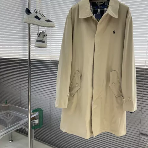 Replica Ralph Lauren Polo Trench Coat Long Sleeved For Unisex #1383452 $130.00 USD for Wholesale