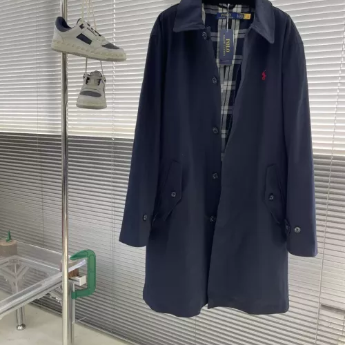 Cheap Ralph Lauren Polo Trench Coat Long Sleeved For Unisex #1383453, $$130.00 USD On Ralph Lauren Polo Trench Coat