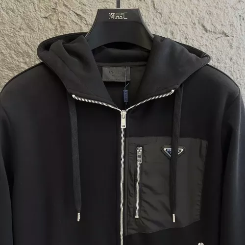 Replica Prada Hoodies Long Sleeved For Men #1383564 $92.00 USD for Wholesale