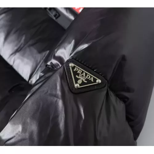Replica Prada Down Feather Coat Long Sleeved For Men #1383582 $185.00 USD for Wholesale