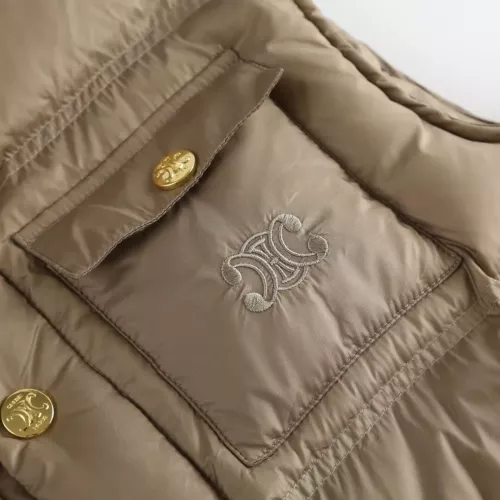 Replica Celine Down Feather Coat Sleeveless For Women #1383603 $185.00 USD for Wholesale