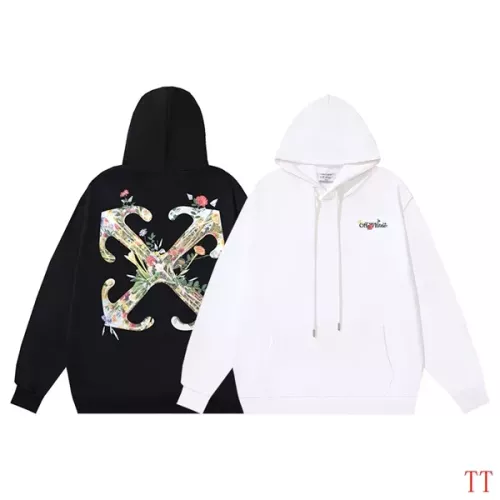 Replica Off-White Hoodies Long Sleeved For Unisex #1383759 $52.00 USD for Wholesale