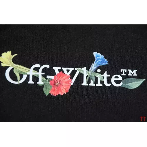 Replica Off-White Hoodies Long Sleeved For Unisex #1383760 $52.00 USD for Wholesale