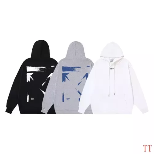 Replica Off-White Hoodies Long Sleeved For Unisex #1383771 $52.00 USD for Wholesale