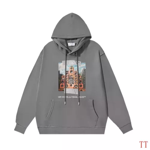 Cheap Off-White Hoodies Long Sleeved For Unisex #1383775, $$52.00 USD On Off-White Hoodies