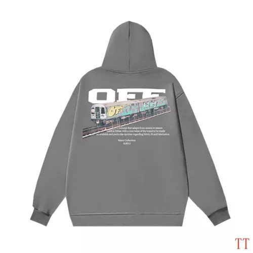 Replica Off-White Hoodies Long Sleeved For Unisex #1383775 $52.00 USD for Wholesale