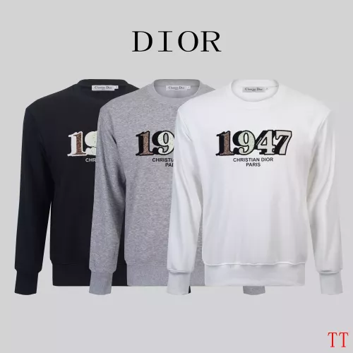 Replica Christian Dior Hoodies Long Sleeved For Men #1383791 $40.00 USD for Wholesale