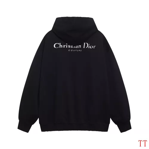 Replica Christian Dior Hoodies Long Sleeved For Unisex #1383793 $64.00 USD for Wholesale