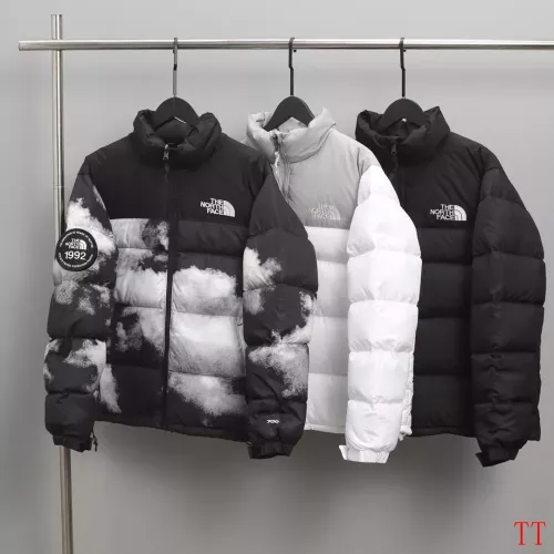 Replica The North Face Down Feather Coat Long Sleeved For Unisex #1383949 $132.00 USD for Wholesale