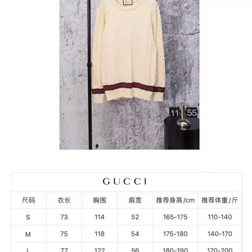 Replica Gucci Sweaters Long Sleeved For Unisex #1384029 $64.00 USD for Wholesale